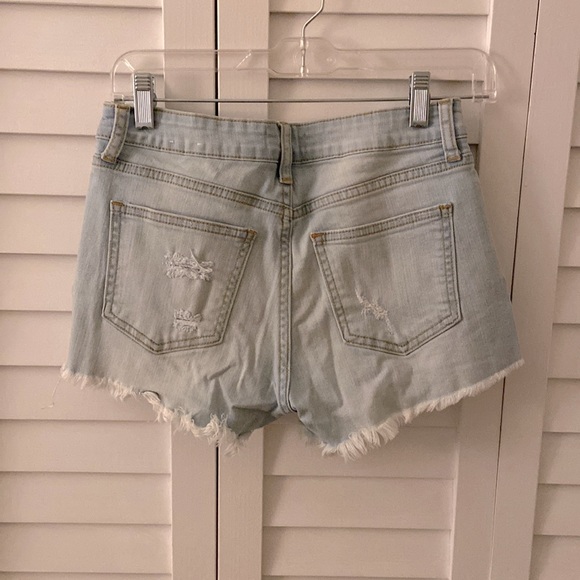 Just USA light denim jean shorts - Picture 3 of 4